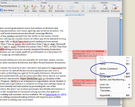 stop opening document in markup view in word for mac 2011
